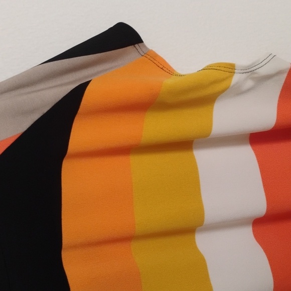 Worthington Striped Multicolor Women's Top Size XL - Picture 5 of 7